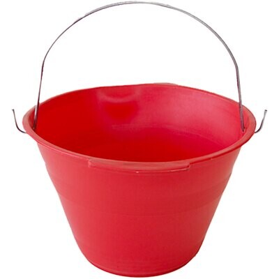 SECCHIO MURATORE 10 LT Colore Rosso