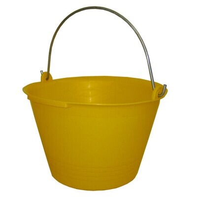 SECCHIO MURATORE &#39;EXTRA&#39; 12 LT Colore giallo