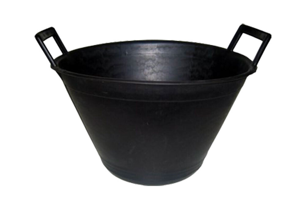 SECCHIO MURATORE DUE MANICI 10 LT Colore nero