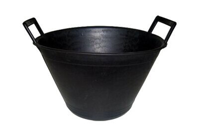 SECCHIO MURATORE DUE MANICI 10 LT Colore nero