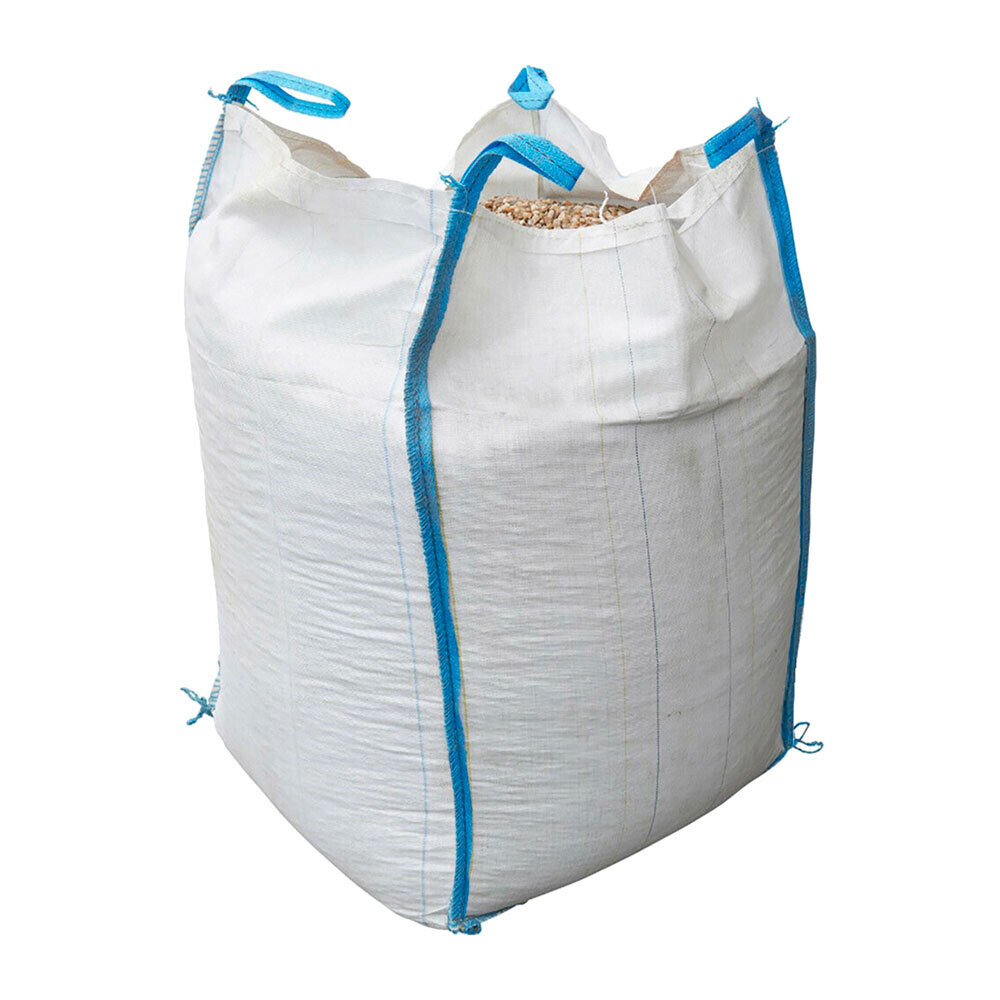 SACCONE IN POLIPROPILENE FONDO CHIUSO &#39;BIG BAG&#39; cm 90x90x120h - Portata 1500 Kg