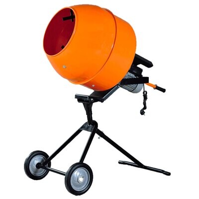 BETONIERA ELETTRICA &#39;MINI HOBBY&#39; IDEAL STAR 140 lt