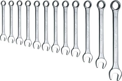 Serie chiavi combinate MUNDIAL 12 PEZZI 6 - 22 mm