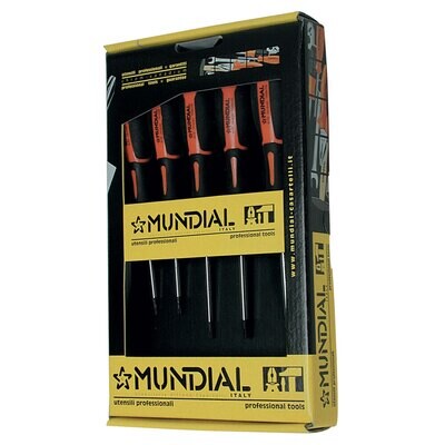 Serie giraviti torx MUNDIAL 5 pezzi