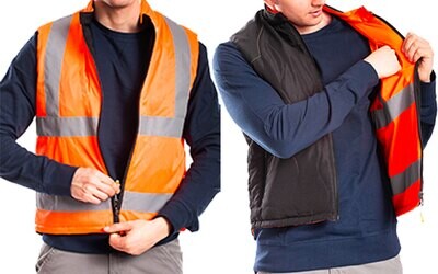 GILET TRAPUNTATO REVERSIBILE RICA LEWIS