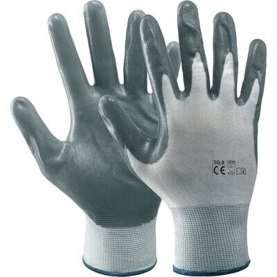 GUANTO POLIESTERE/NITRILE IDEAL STAR 12 PAIA