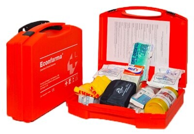 CASSETTA PRONTO SOCCORSO ALLEGATO 1 40x34x12 cm