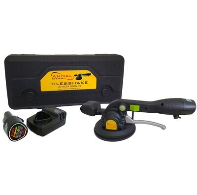 KIT VENTOSA VIBRANTE PER PIASTRELLE  135 mm - 12v - 1500mAh