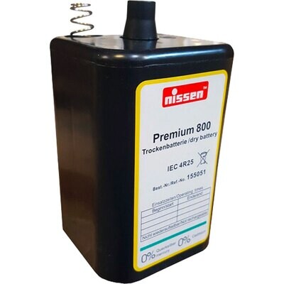BATTERIA PER LAMPADA LAMPEGGIANTE 6V - lunga durata