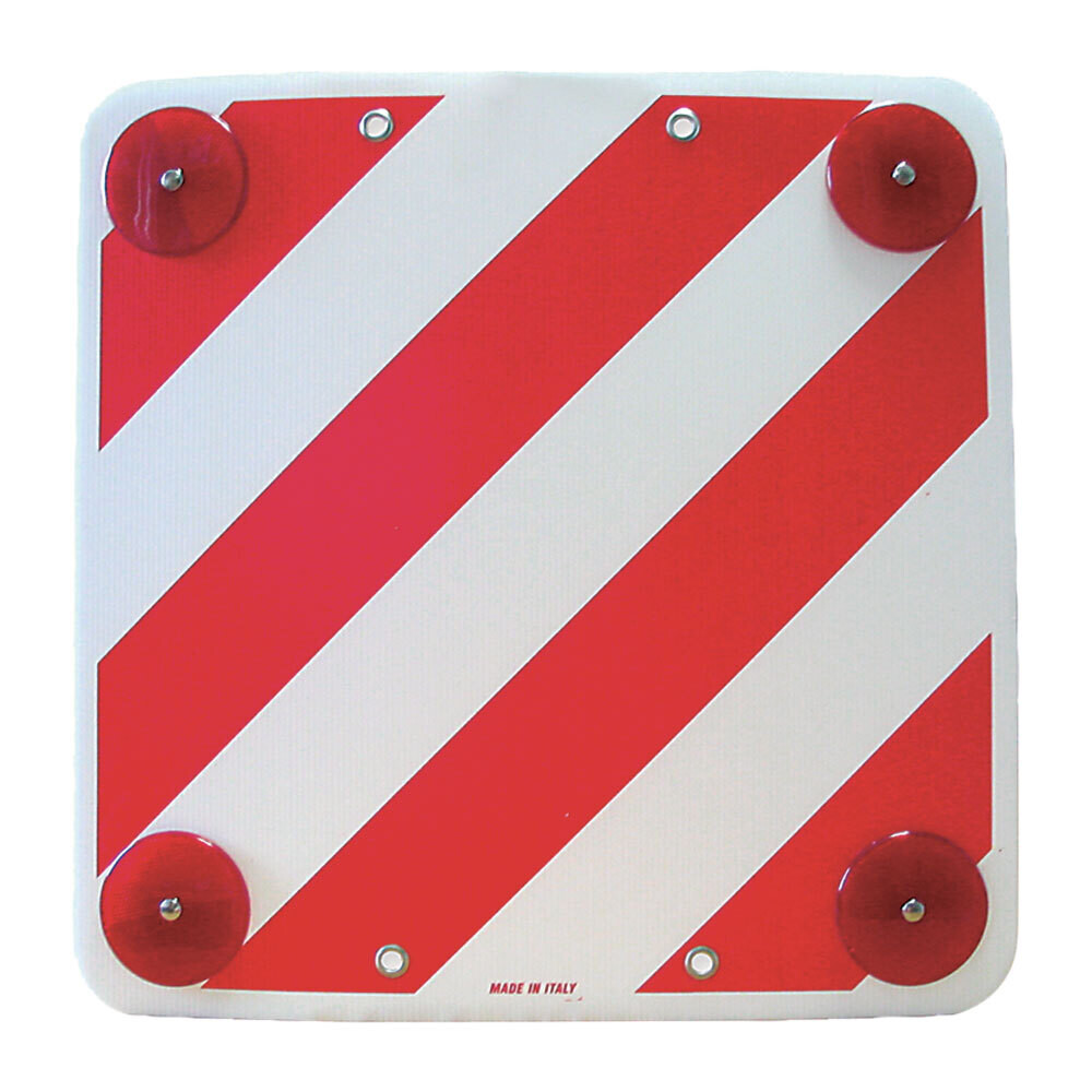 CARTELLO &#39;CARICHI SPORGENTI&#39; 50x50 cm - 10 pz