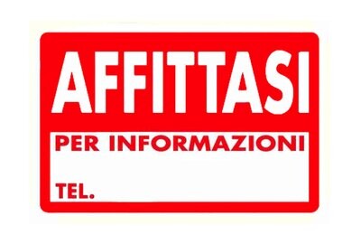CARTELLO &#39;AFFITTASI&#39; 20x30 cm - 10 pz