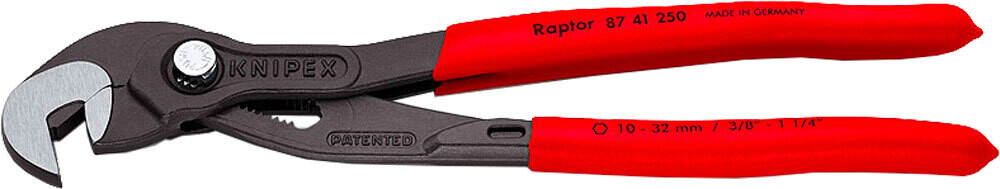 PINZA REGOLABILE POLIGRIP &#39;RAPTOR&#39; KNIPEX 250 mm