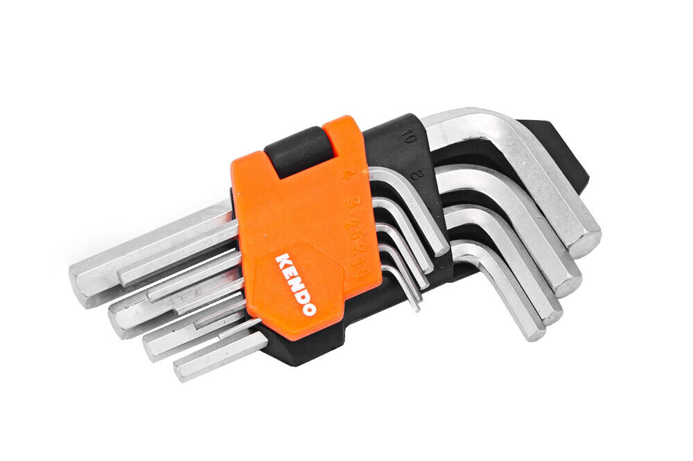SET CHIAVI MASCHIO ESAGONALI KENDO 9 PEZZI