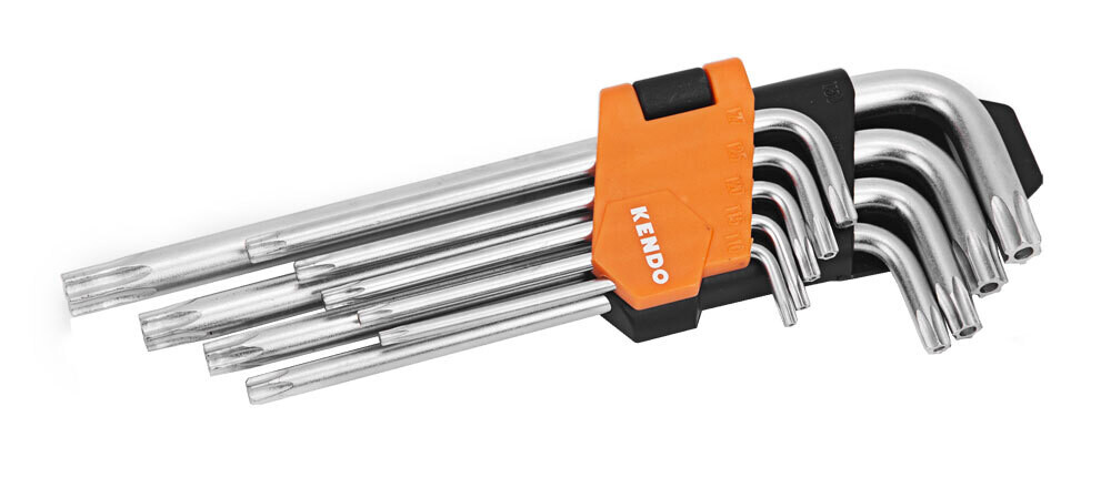 Set chiavi torx lunghe KENDO 9 PEZZI