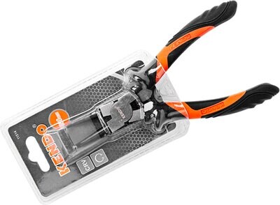 Pinza curva seeger interni KENDO 180 mm