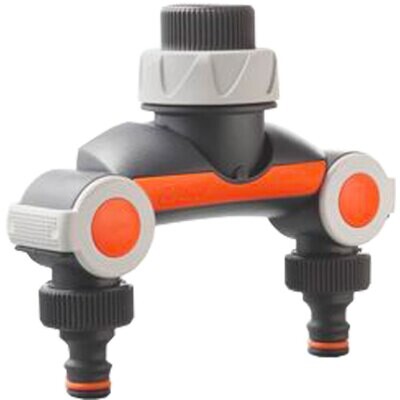 PRESA RUBINETTO G.F. A DOPPIA USCITA 3/4&quot;