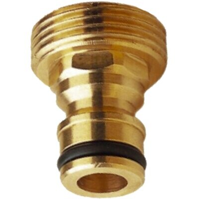 RACCORDO ADATTATORE FILETTATO MASCHIO IN OTTONE 3/4&quot;