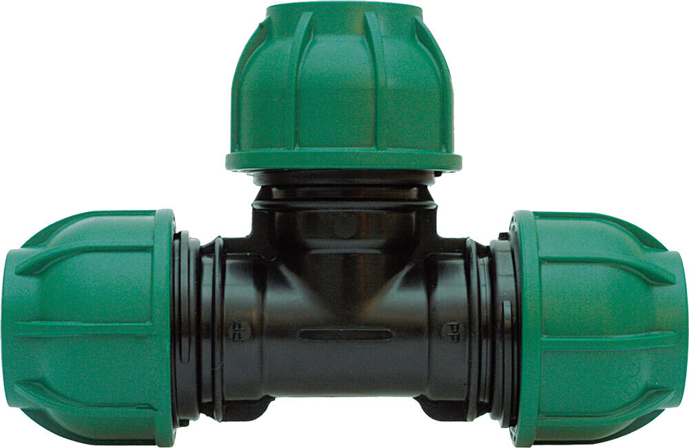 TEE A 90° A STRINGERE  10 PN