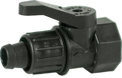 MINI VALVOLA A SFERA FEMMINA/TAPE &#39;SFT&#39;  16x3/4&quot; mm