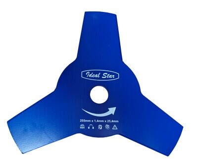 DISCO PER DECESPUGLIATORE 3 DENTI  255x1,4 mm