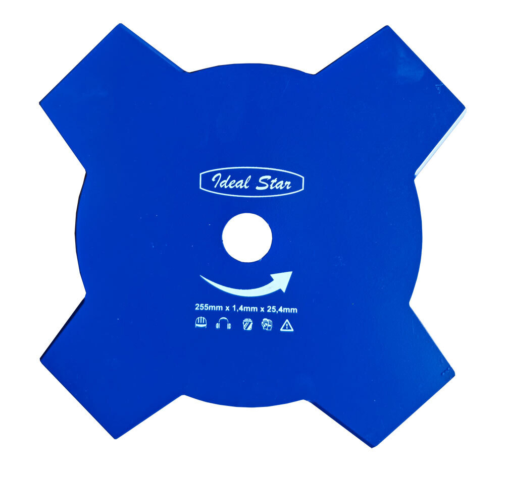DISCO PER DECESPUGLIATORE 4 DENTI  255x1,4 mm