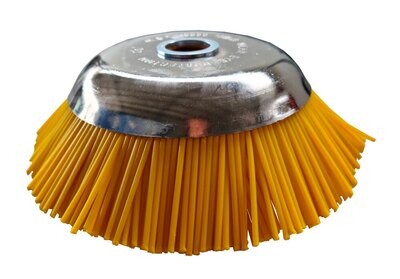 SPAZZOLA PER DECESPUGLIATORE FILI IN PP IDEAL STAR  200 mm
