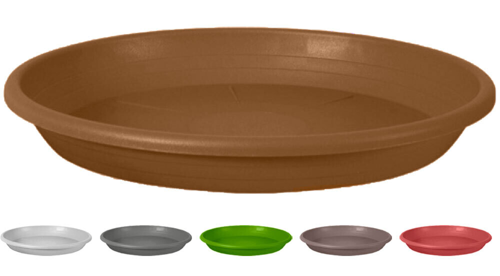 SOTTOVASO &#39;CILINDRO&#39;  colore terracotta - 4 pz