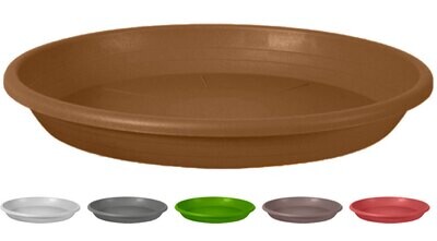 SOTTOVASO &#39;CILINDRO&#39;  colore terracotta - 4 pz