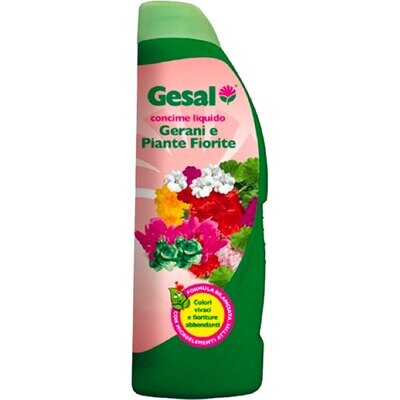 CONCIME LIQUIDO &#39;GERANI E PIANTE FIORITE&#39; 750 ml