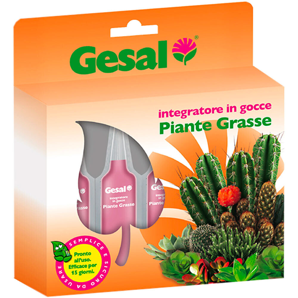 INTEGRATORE IN GOCCE &#39;PIANTE GRASSE&#39; blister da 5 fiale