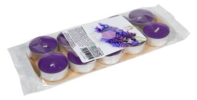 KIT CANDELE PROFUMATE &#39;TEALIGHT&#39; Conf. 10 pezzi