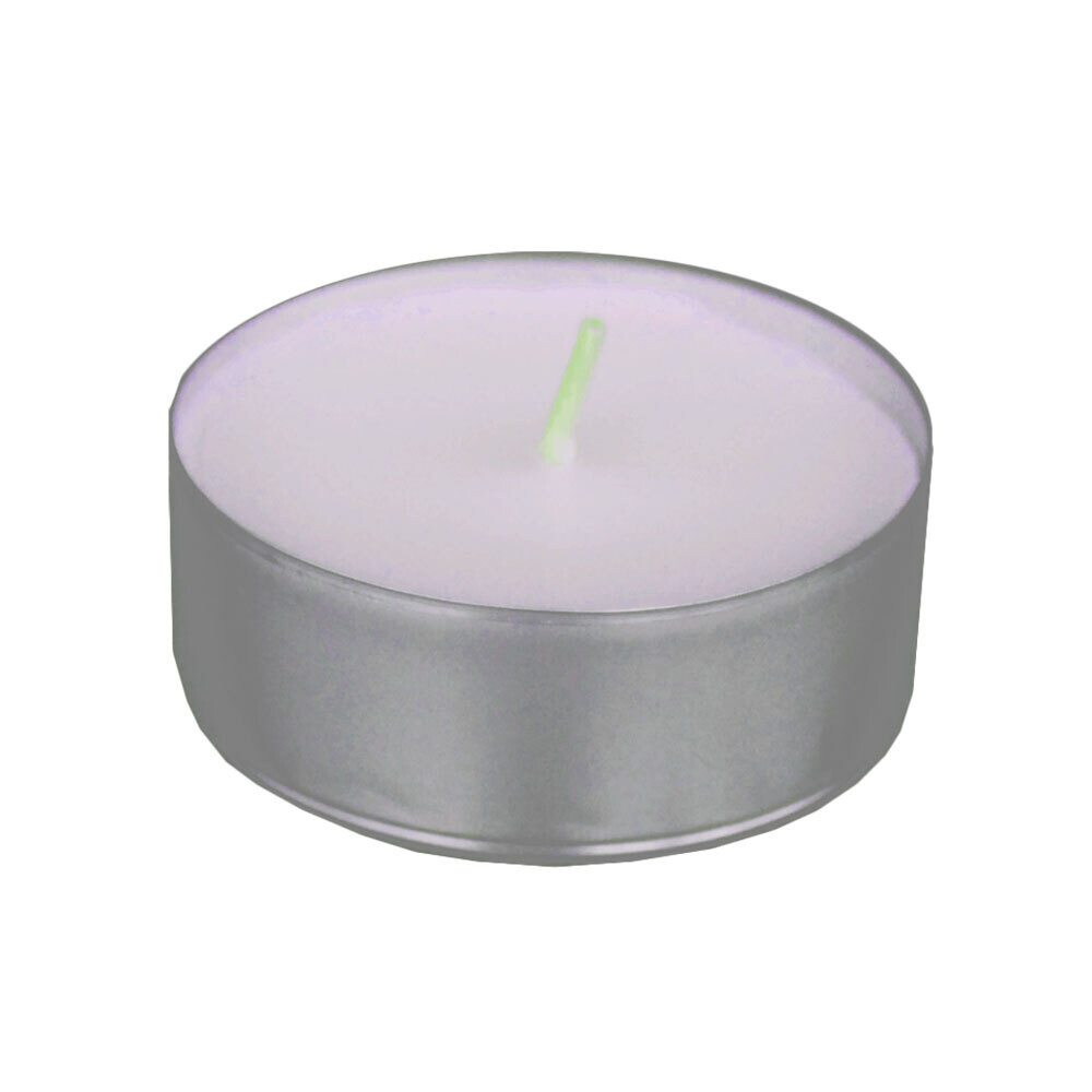 KIT MINI CANDELE BIANCHE &#39;LIGHT&#39;  cm 3,6x1,55h - confezione 25 pezzi