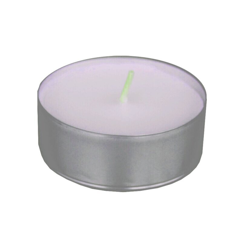 KIT MINI CANDELE BIANCHE &#39;LIGHT&#39;  cm 3,6x1,55h - confezione 25 pezzi