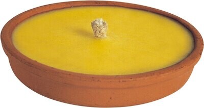FIACCOLA ALLA CITRONELLA IN TERRACOTTA