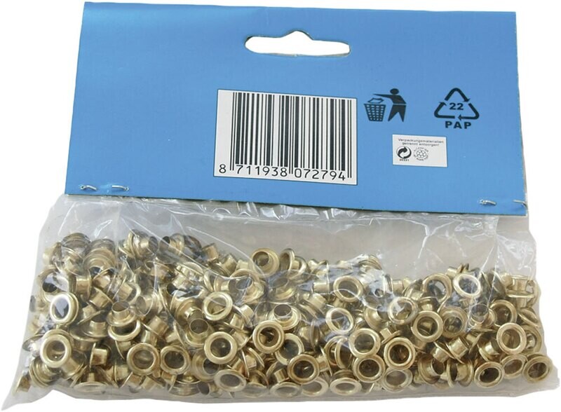 Occhielli  4 mm - confezione 100 pezzi