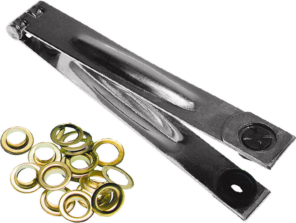 Pinza per occhielli a vela