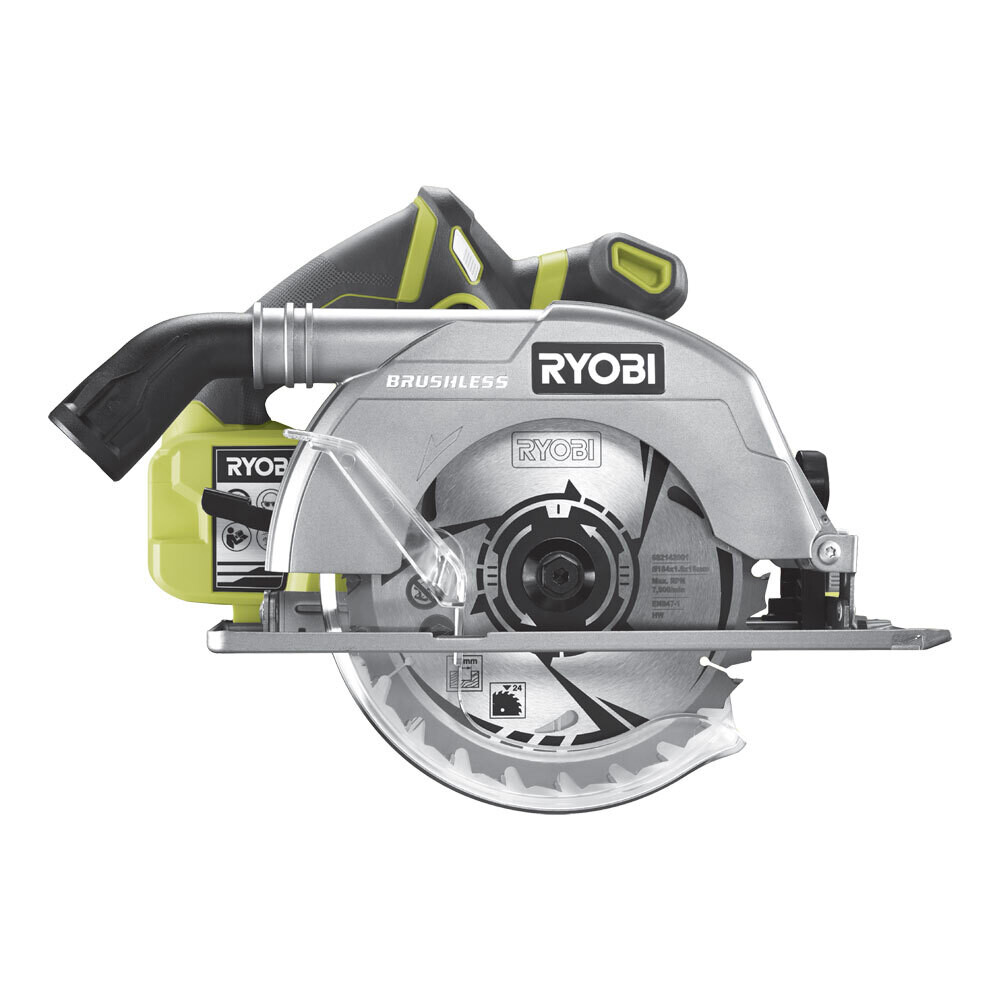 Sega circolare a batteria &#39;R18CS-0&#39; RYOBI 18V - Disco 165 mm