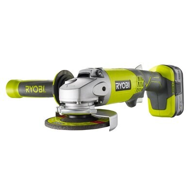 Smerigliatrice angolare a batteria &#39;R18AG-140S&#39; RYOBI  115 - 18V 4,0Ah