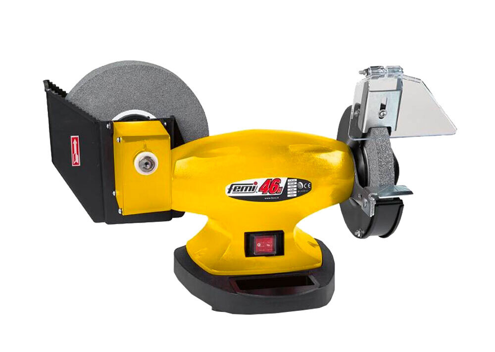 Affilatrice mola da banco FEMI &#39;BG 46N&#39; Ø 200/150 - 450 Watt