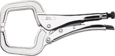 PINZA CON GANASCE COLLO DI CIGNO ART. 1062 BETA 290 mm - apertura max 120 mm