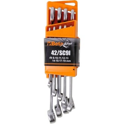 SERIE CHIAVI COMBINATE ART. 42/SC9I BETA 9 pezzi - 8 - 19 mm
