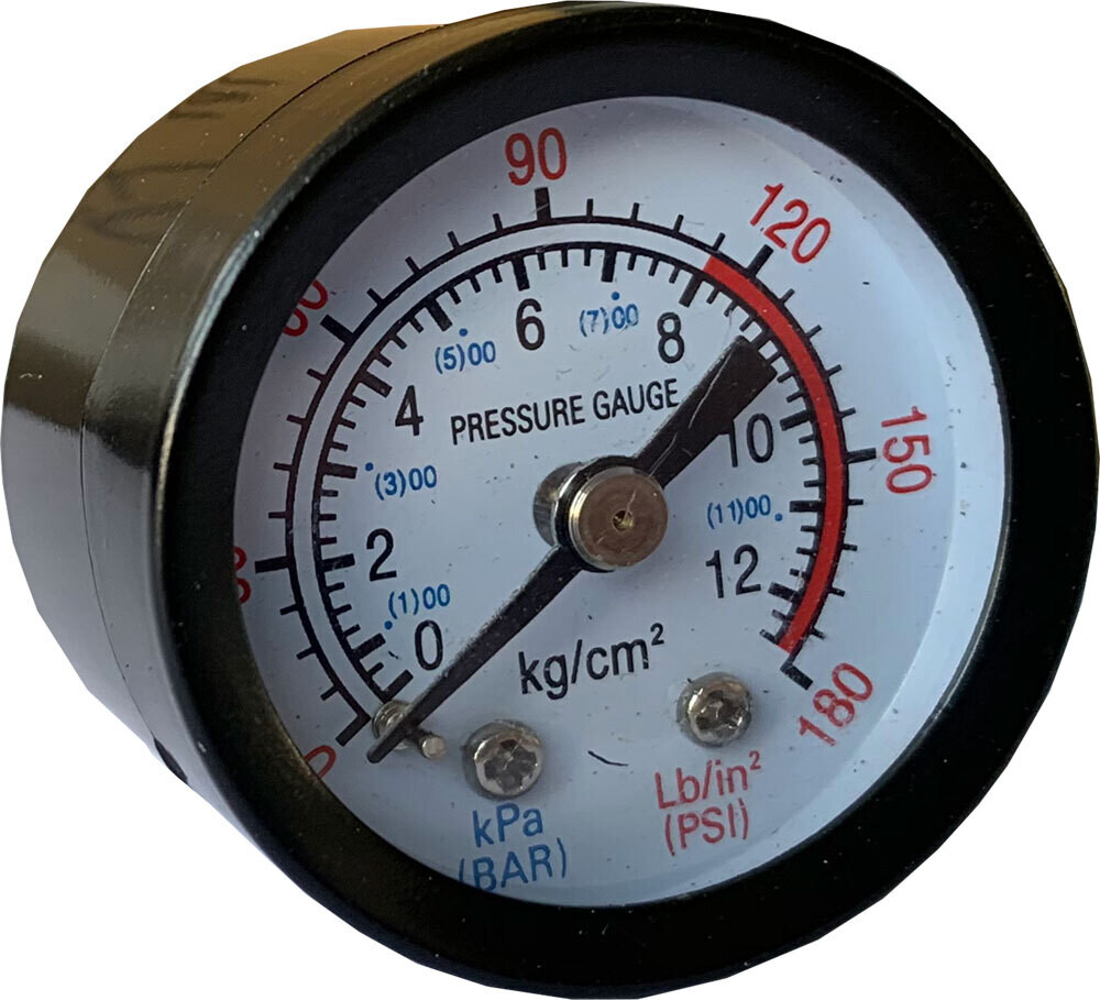Manometro per compressore 24/50 LT IDEAL STAR 50 mm - per codici 0077202 e 0077204