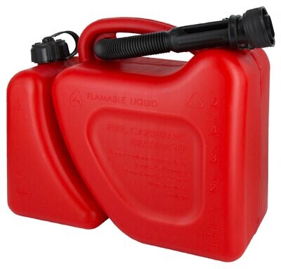 TANICA PER CARBURANTI DOPPIA 5+2 lt