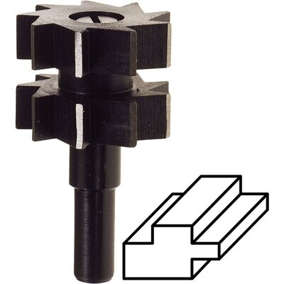 FRESA PER INCASTRI DOPPIA BATTUTA  30x22 mm