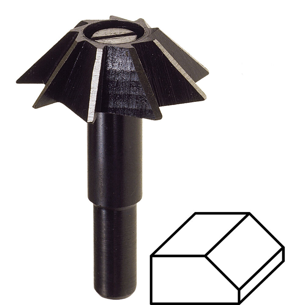 Fresa conica 45°  35 mm
