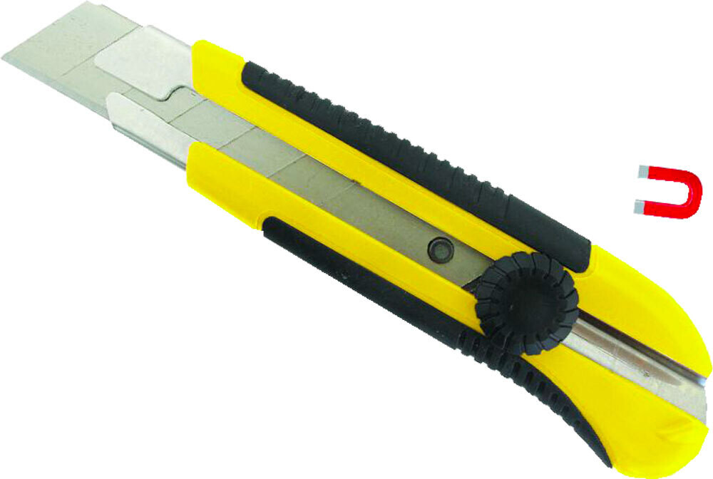 Cutter professionale METRICA &#39;RUBBER TOUCH&#39; 25 mm