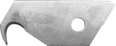 Lama ad uncino per cutter METRICA 36x18x0,45 mm - confezione 3 pezzi