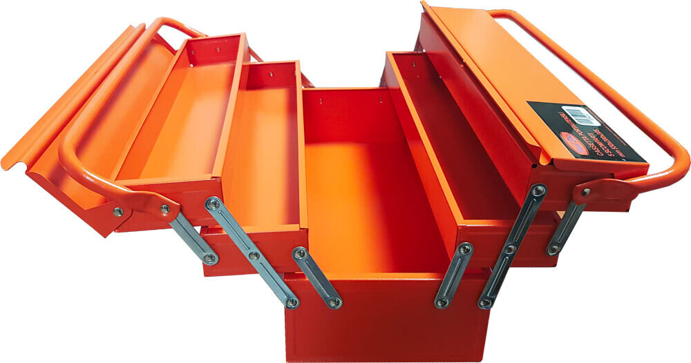 Cassetta porta attrezzi IDEAL STAR 5 scomparti 450x210x200 mm