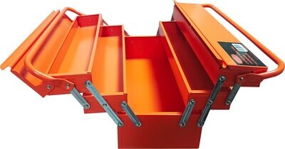 CASSETTA PORTAUTENSILI IDEAL STAR 5 SCOMPARTI 450x210x200 mm
