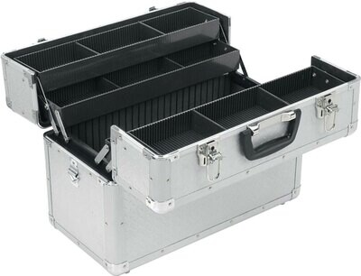 VALIGIA IN ALLUMINIO 5 SCOMPARTI 360x300x230 mm